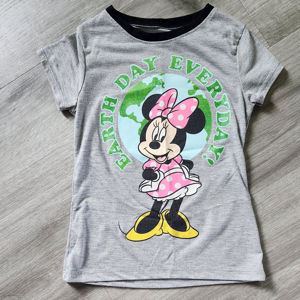 Vintage Style Minnie Mouse Earth Day T-shirt